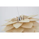 Canada 1 Light 20 inch Natural Wood Chandelier Ceiling Light